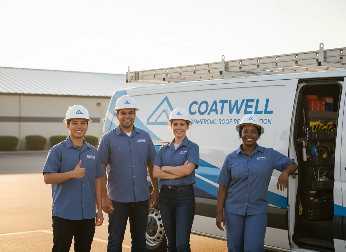 Commercial roof coating company in Mcgrann, PA